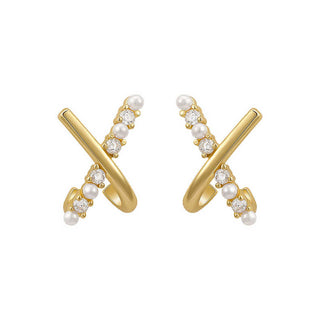 Alux Pearl Earrings