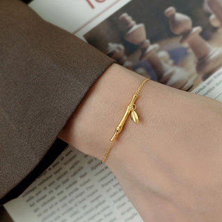 Bamboo Design Bracelet